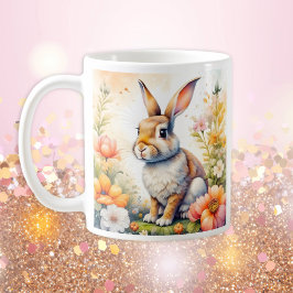 Sweet Oaster Segen Vintag Bunny Rabbit Kaffeetasse