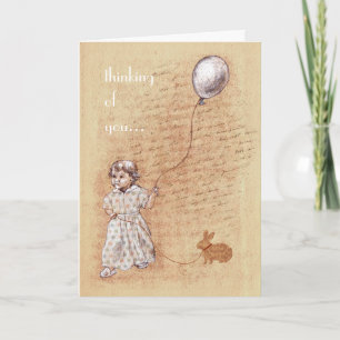 Sweet Old Memory Custom Thinking of You Card Karte
