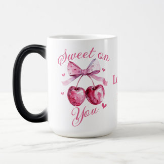Sweet on You Customizable Valentine's Day Verwandlungstasse