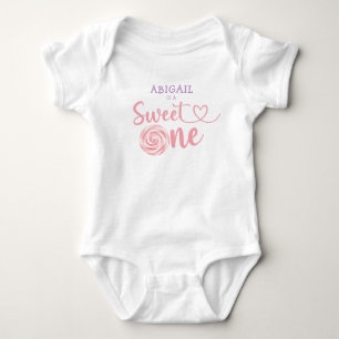 "SWEET ONE" 1. GEBURTstag Baby Strampler