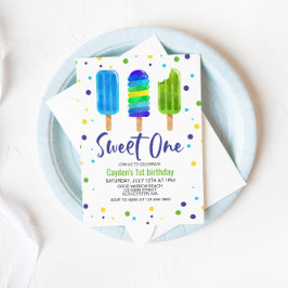 Sweet One 1. Geburtstag Einladung