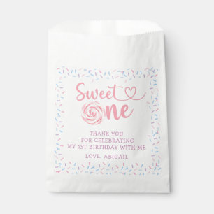 "SWEET ONE" 1. GEBURTSTAG Gönnertaschen Geschenktütchen