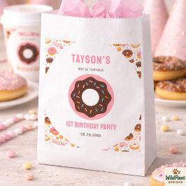 Sweet One Donut 1st Birthday Party | Cute Donut Geschenktütchen