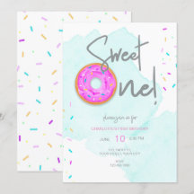 Sweet ONE dounut Geburtstag