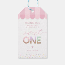 Sweet One Ice Cream Birthday Party Gefallen Tag Geschenkanhänger