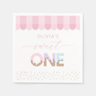 Sweet One Ice Cream Geburtstag Napkins Serviette