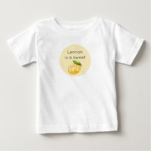 Sweet One Lemon 1. Geburtstag Baby T-shirt