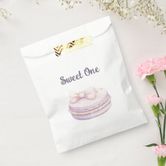 Sweet One Pastel Favor Bag First Birthday Party Geschenktütchen