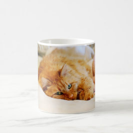 Sweet Orange Cat Tasse