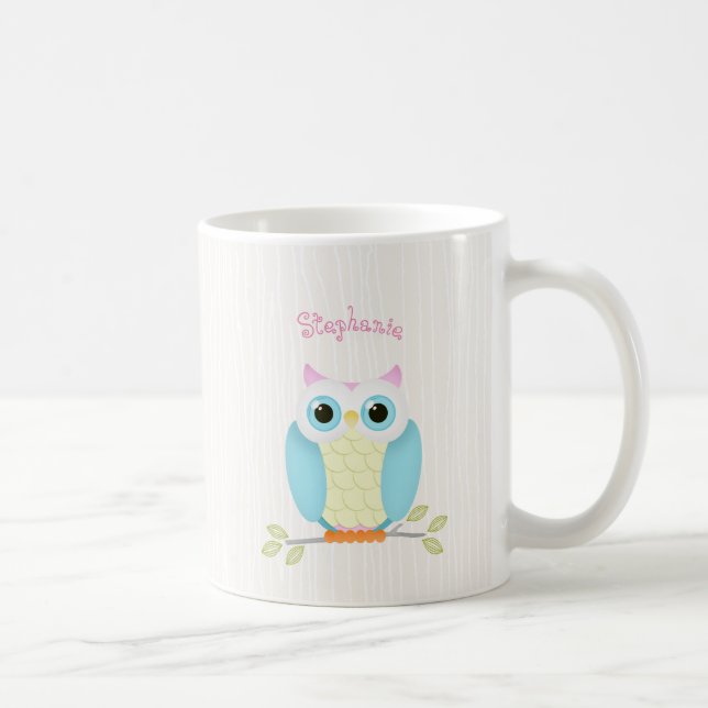 Sweet Owl Birthday Kaffeetasse (Rechts)
