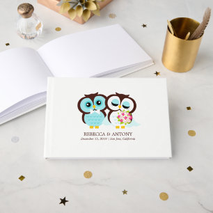 Sweet Owls Wedding Gästebuch