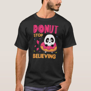 Sweet Panda Tiere in Donut Süßpanda T-Shirt