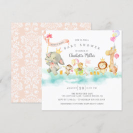 Sweet Parade Baby Dusche Einladung