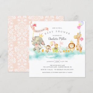 Sweet Parade Baby Dusche Einladung