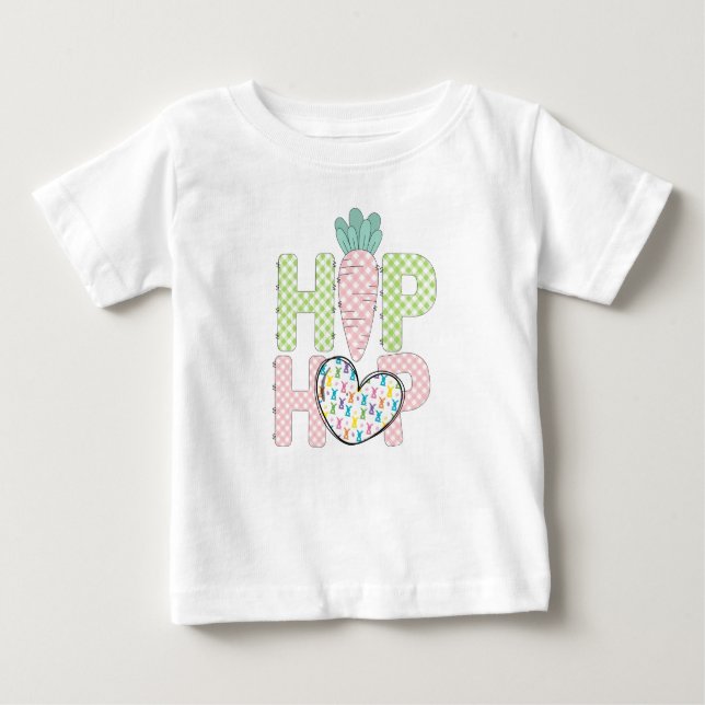 Sweet Pastel Hip Hop 1. Osterbaby T - Shirt (Vorderseite)