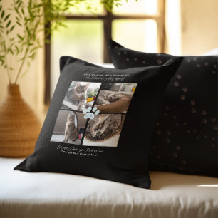 Sweet Paw druckt Personalisiertes Memorial-Foto fü Kissen