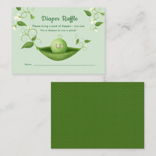 Sweet Pea Baby Dusche Windelwanne Umschließkarte Begleitkarte