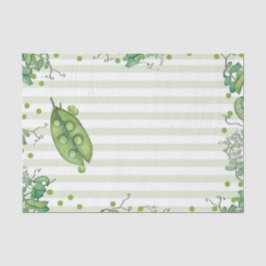 Sweet Pea Green Whimsical Polka Dot Baby Dusche Seidenpapier