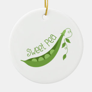 Sweet Pea Keramik Ornament