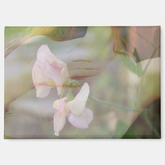 Sweet Pea Magnet (Vorderseite)