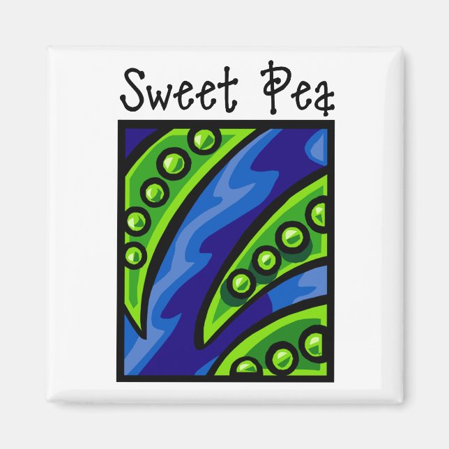 Sweet Pea Magnet (Vorne)