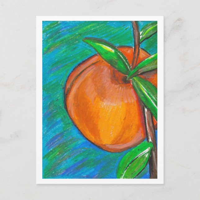 Sweet Peach Postcard Postkarte (Vorderseite)