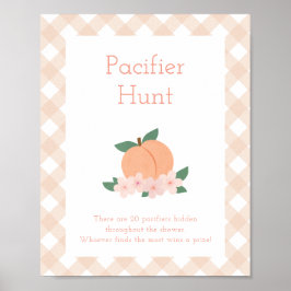 Sweet Peach | Schnuller Hunt Baby Shooting Game Poster