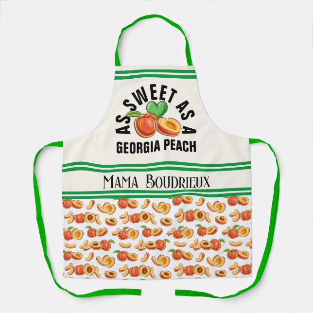 Sweet Peach Schürze (Vorderseite)