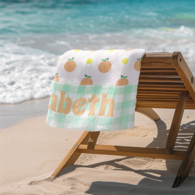 Sweet Peach Strandtuch (Von Creator hochgeladen)