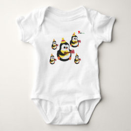 Sweet Penguin Baby Bodysuit Strampler