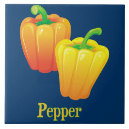 Sweet Pepper Kitchen Decorative Tile Fliese