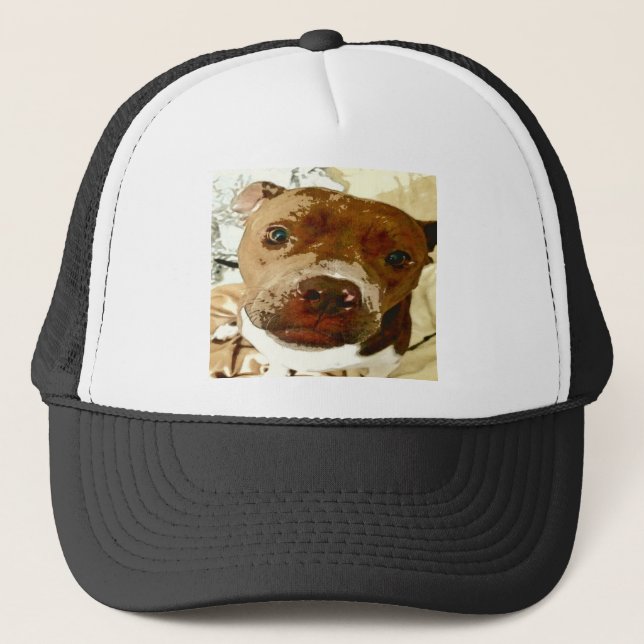 Sweet Pibble Face Truckerkappe (Vorderseite)
