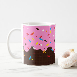 Sweet Pink Chocolate Leckerei Kaffeetasse