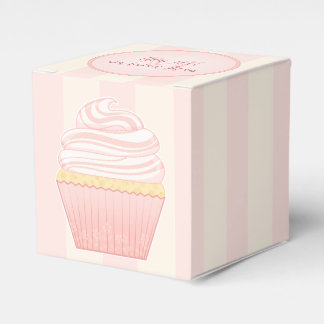 Sweet Pink Elegante Cupcake Geschenkschachtel
