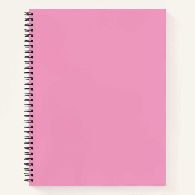 Sweet Pink Spiral Notebook Notizbuch (Vorderseite)