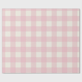Sweet Pink Textured Pattern Wrapping Paper Geschenkpapier