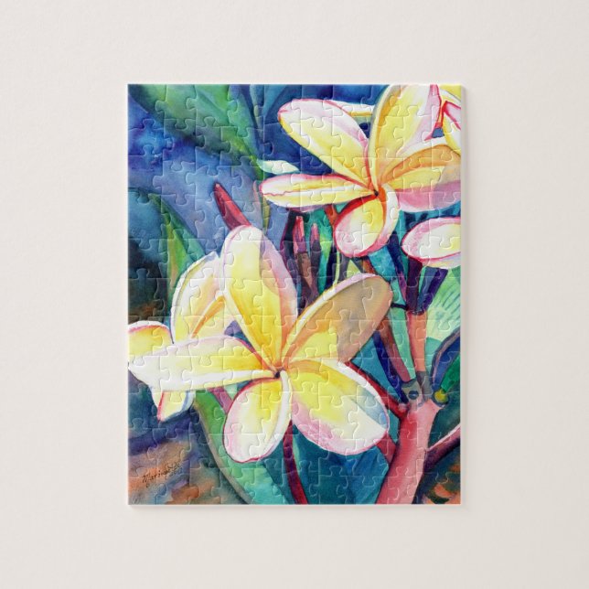 Sweet Plumeria 4 Puzzle (Vertikal)
