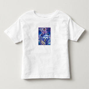 Sweet Polar Bear Bus Kleinkind T-shirt
