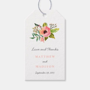 Sweet Posie   HochzeitstiftTags Geschenkanhänger