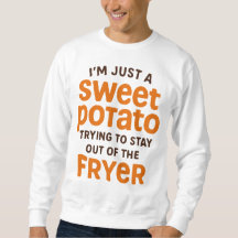 Sweet Potato Funny Quote Design