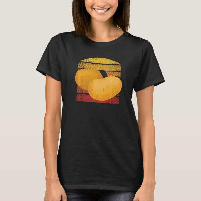 Sweet Potato Retro Potato T-Shirt (Vorderseite)