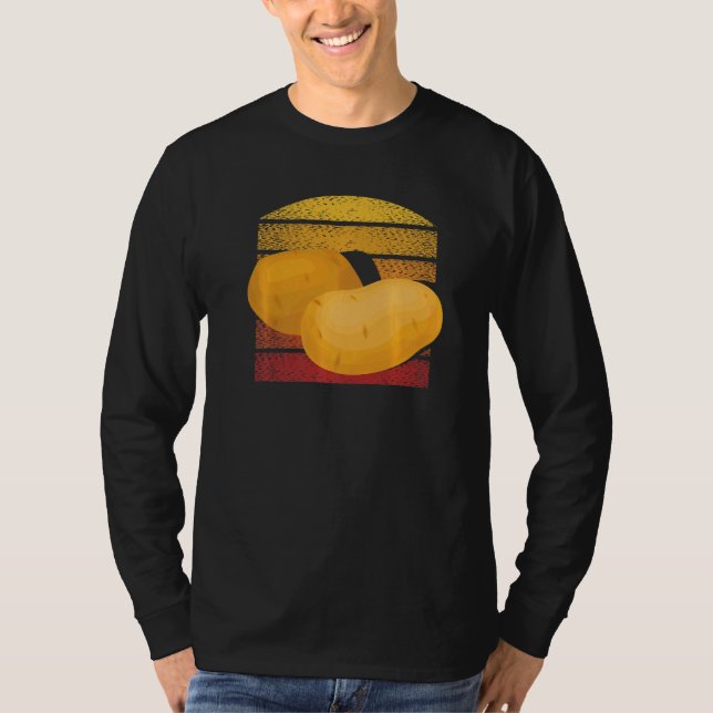 Sweet Potato Retro Potato T-Shirt (Vorderseite)