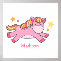 Sweet Prancing Pony Baby Kinderzimmer