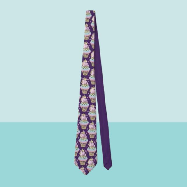 Sweet Pride Unicorn Necktie Krawatte (Von Creator hochgeladen)