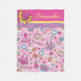 Sweet Princess Fleece Blanket