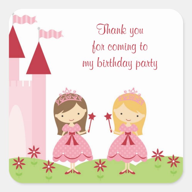 Sweet Princess Stickers (Vorderseite)