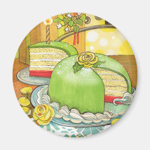 Sweet Princess Torte Magnet