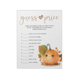 Sweet Pumpkin Fall Rate den Preis Notizblock