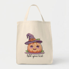 Sweet Pumpkin Magic – Large Halloween Tote Bag Tragetasche