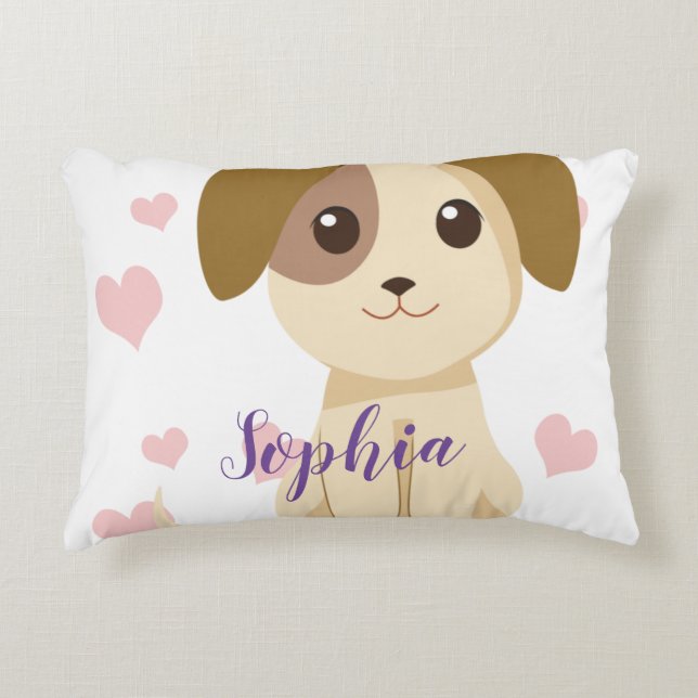 Sweet Puppy Dekokissen (Vorderseite)